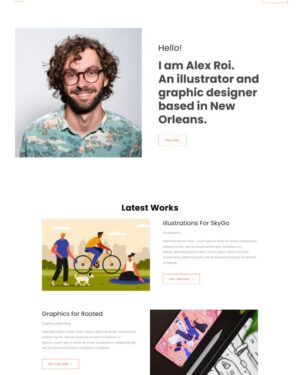 Best Creative Portfolio Website Template